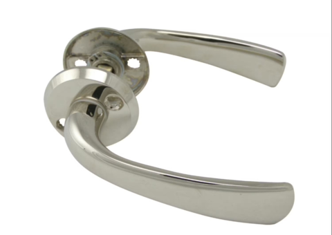 Interior door handles, 12 pcs - Millers, chrome