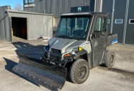 1427578 Elektriskt terrängfordon med plogblad, vinsch och dragkrok - Polaris Ranger EV -2021