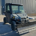 1427578-2 Elektriskt terrängfordon med plogblad, vinsch och dragkrok - Polaris Ranger EV -2021