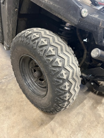 1427578-23 Elektriskt terrängfordon med plogblad, vinsch och dragkrok - Polaris Ranger EV -2021