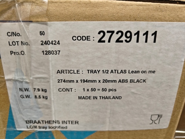 1479308-5 Parti med cateringutrustning för flygplansfarkost (LLA Luleå-Kallax)