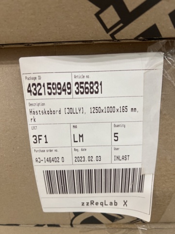 1479298-5 7 pcs Horseshoe table JOLLY 1250x1000x165 mm, birch