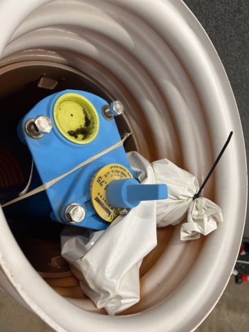 1477832-5 Fire hydrant Belos 110 mm H1900 mm in drum