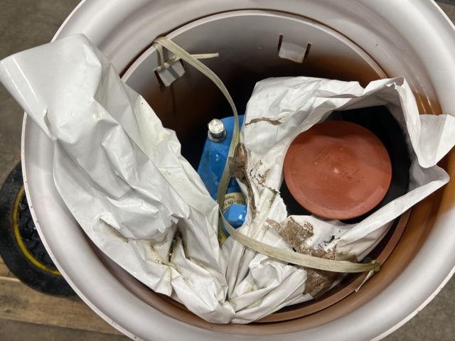 1477821-5 Fire hydrant Belos 110 mm H1100 mm in drum