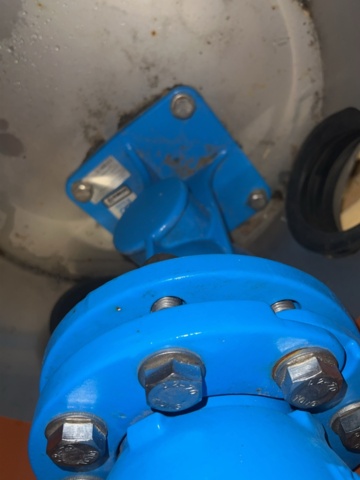 1477821-10 Fire hydrant Belos 110 mm H1100 mm in drum