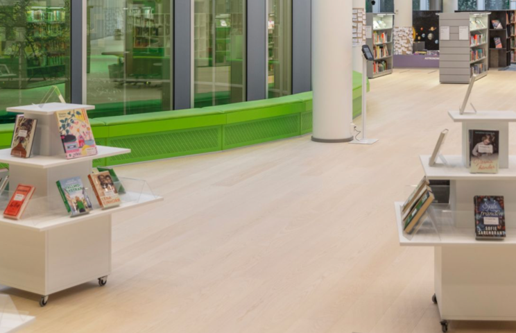 1479410-4 Golv lackad ask Woodura, Misty White, 1-stav, 5-G klickgolv, 174 kvm, XL (Select)