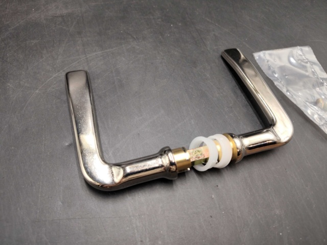 1463631-2 Interior door handles, 9 pcs - Millers, nickel plated