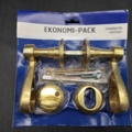 1463612-1 Exterior door handles 4 pcs – Millers, shiny brass