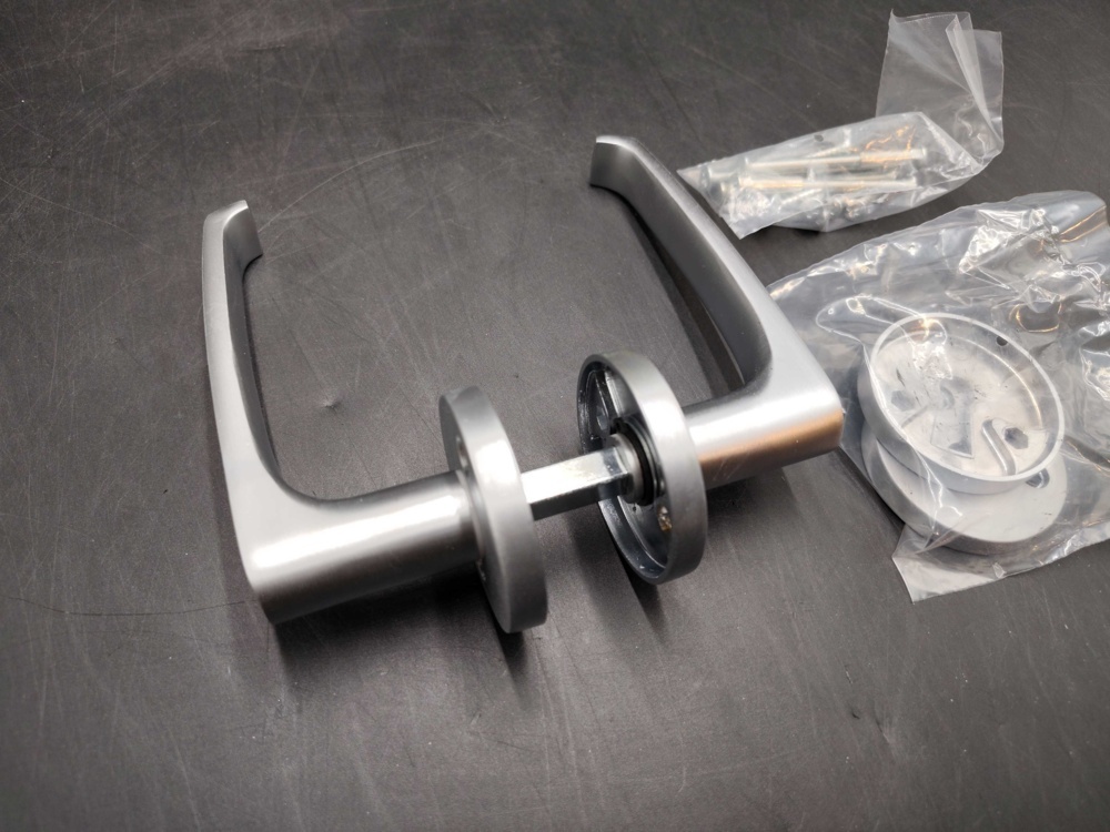 1479587-2 Interior door handles 8 pcs – Millers, matte brushed chrome