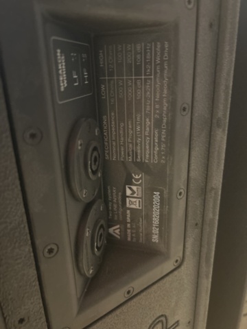 1470203-6 Portabelt PA-system Xcellenece 208PXcellence 208P