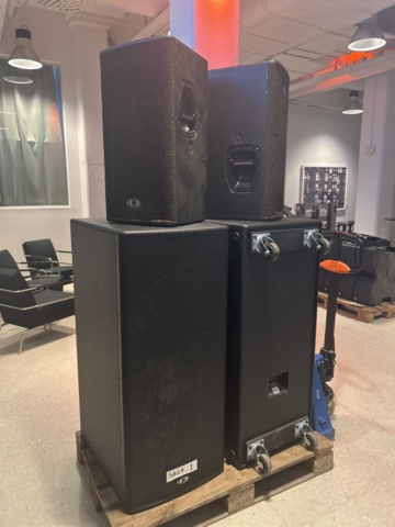 1470204-3 Professionella PA-högtalare Dynacord Sub 2.18