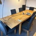1454874-2 Conference table with 8 chairs