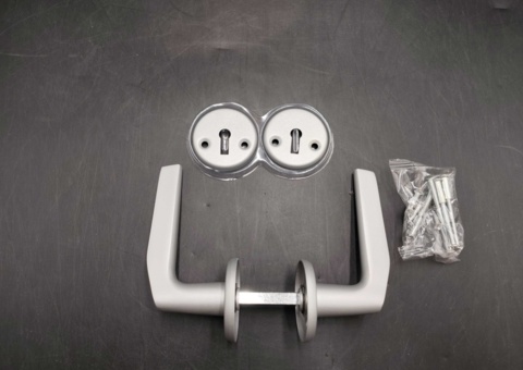 Innerdörrhandtag 12 st – Millers, aluminium