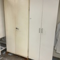1454880-1 Wooden cabinet and sheet metal cabinet - 2 units