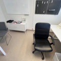 1424076-4 Office room with furniture - electric desk, meeting table, chairs, storage