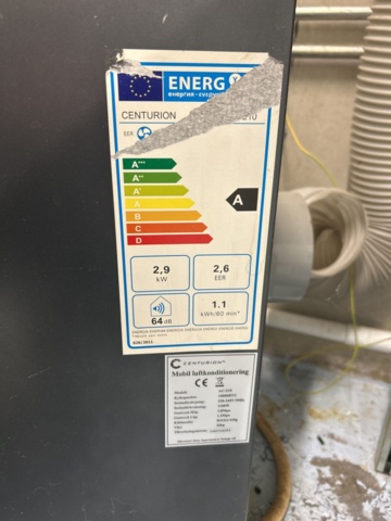 1454889-6 Portable Air Conditioner - Centurion AC-210