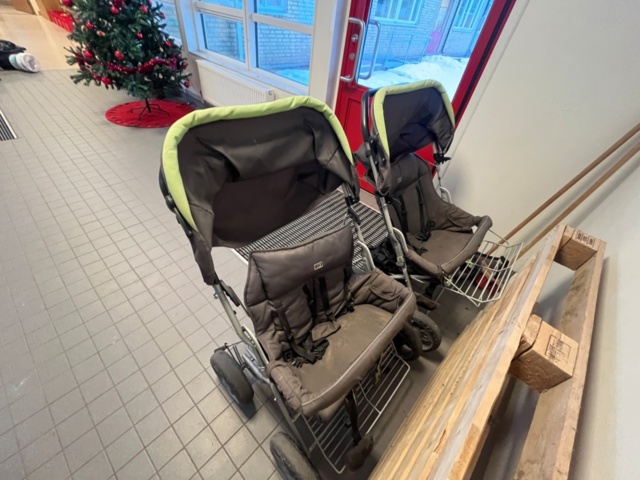 1424081-3 Double strollers 3 pcs - Ora