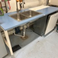 1454891-1 Workbench with sink and mixer