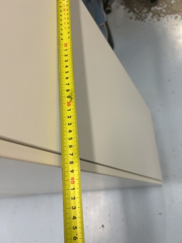 1454892-10 Lab cabinet 2 pcs in wood