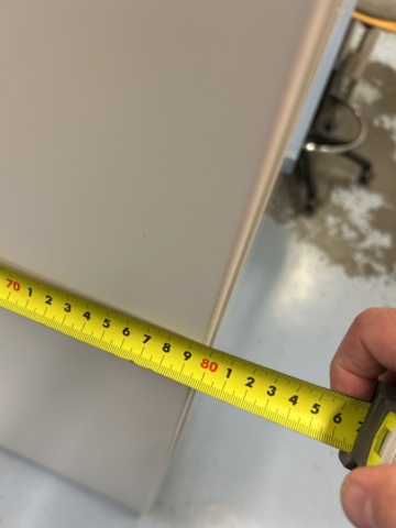 1454892-11 Lab cabinet 2 pcs in wood