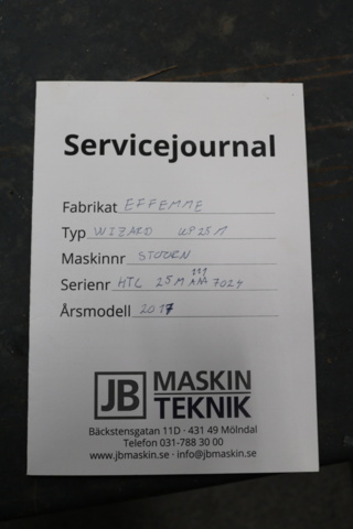 1416779-23 Billyft/Saxlyft Wizard up 25 M. Max 90 cm höjd