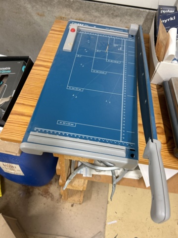 1454905-12 Collection of shelves, bench and various office and consumable materials