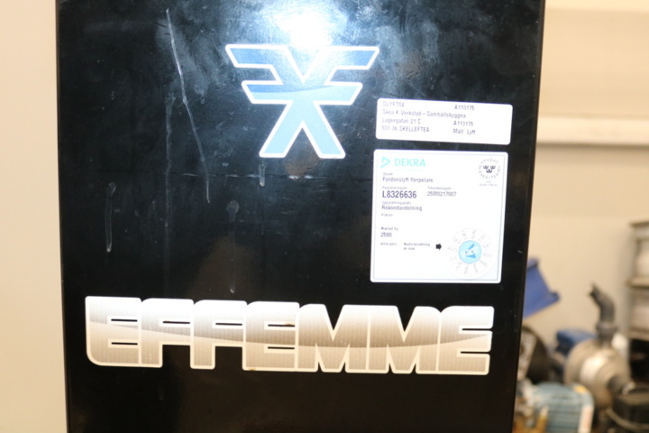 1416780-26 Billyft/Saxlyft Wizard up 25 M. Max 90 cm höjd