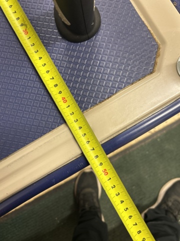 1454908-6 Warehouse trolley with shelves