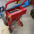 1454909-3 Packing trolley with belt roller