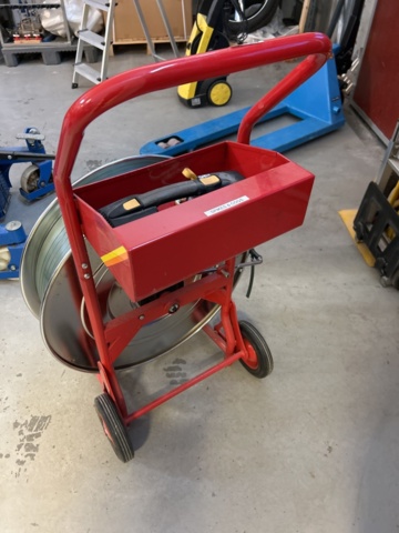 1454909-3 Packing trolley with belt roller