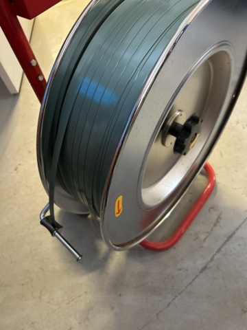 1454909-5 Packing trolley with belt roller