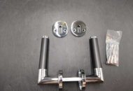 1479896 Interior door handle, 100 pcs - Beem, polished chrome (10-009-CH/SV-EKO))