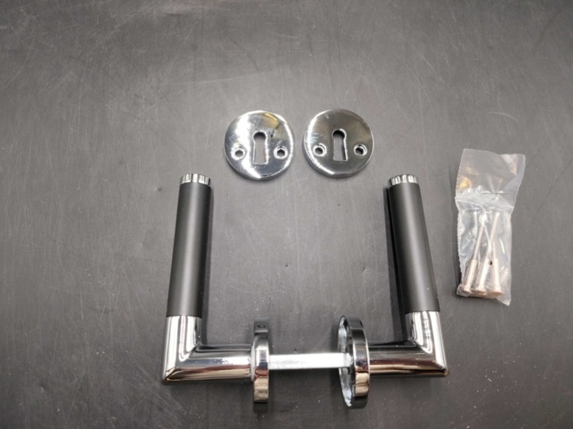 1479896-1 Interior door handle, 100 pcs - Beem, polished chrome (10-009-CH/SV-EKO))