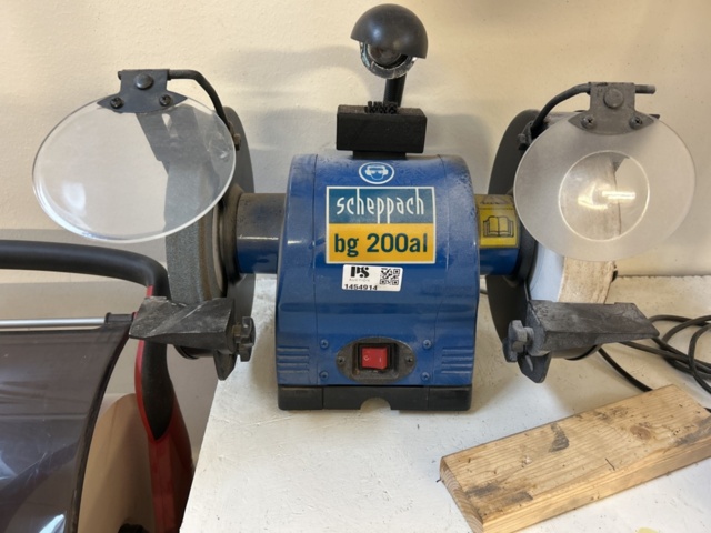 1454914-1 Bänkslipmaskin - Scheppach BG 200AL -2014