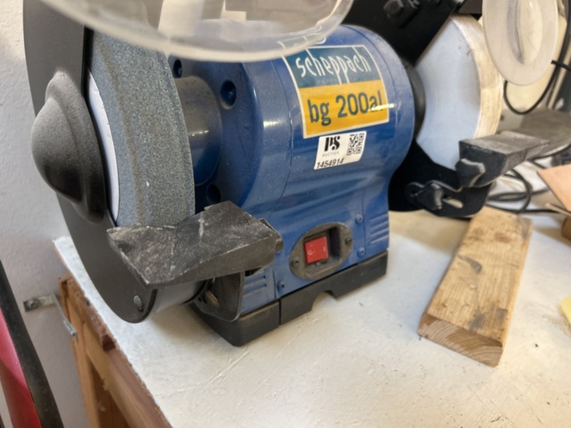 1454914-3 Bänkslipmaskin - Scheppach BG 200AL -2014