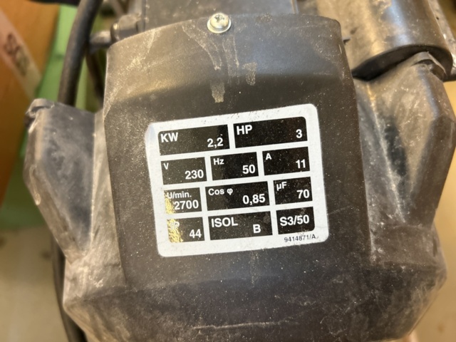 1454916-5 Compressor 3 hp - Nuair VDC/50 CM3