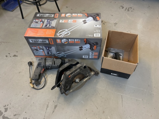 1454918-1 Omrörare, cirkelsåg och slagborrmaskin - Toolson / Black & Decker