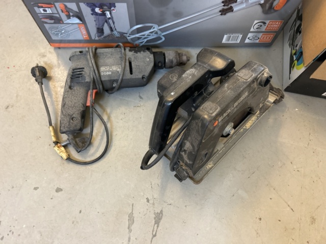 1454918-2 Omrörare, cirkelsåg och slagborrmaskin - Toolson / Black & Decker