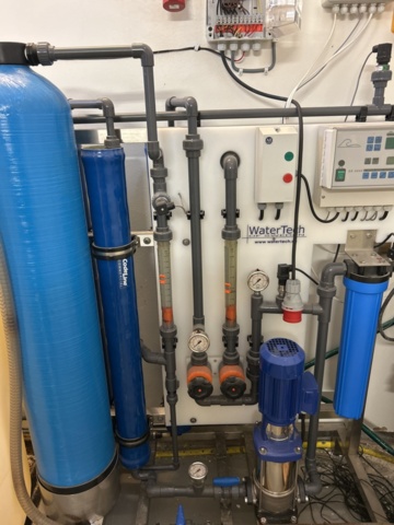 1454920-7 Deionization plant with 6 tanks - Water Tech / Eurowater