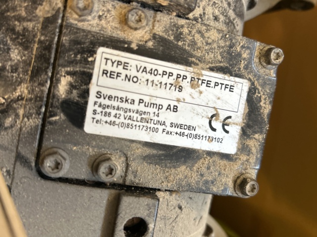 1454926-10 Centrifugal pump and diaphragm pump - Tapflo / Verderair