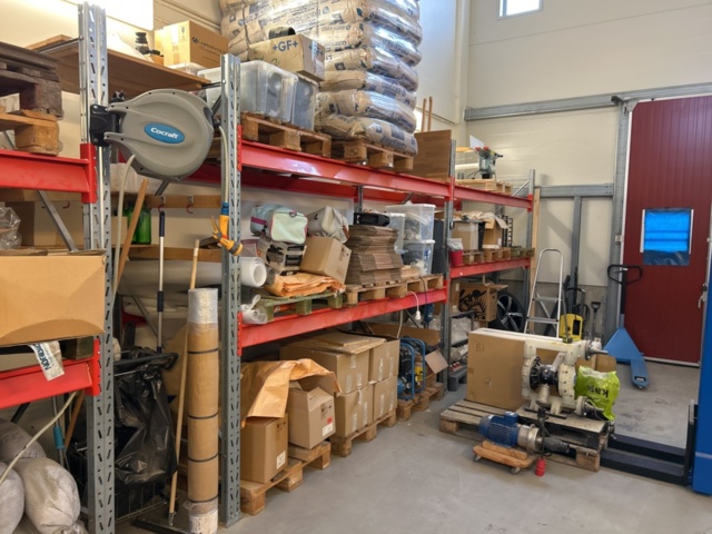 1454928-2 Pallet racking 4 sections