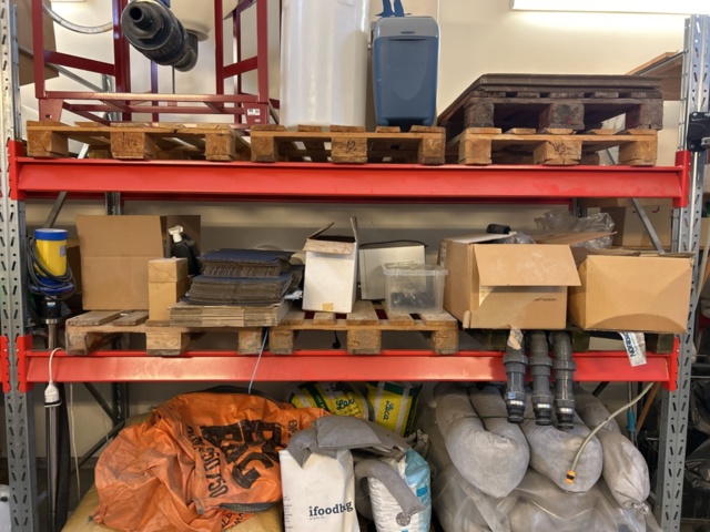 1454928-4 Pallet racking 4 sections