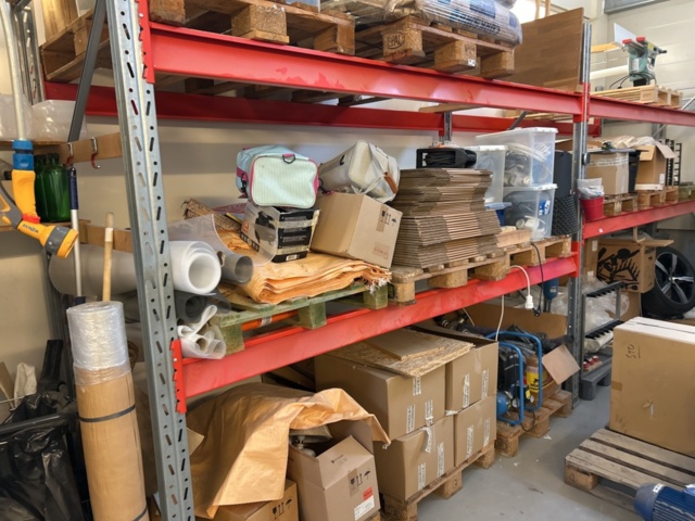 1454928-5 Pallet racking 4 sections