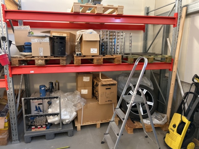 1454928-6 Pallet racking 4 sections