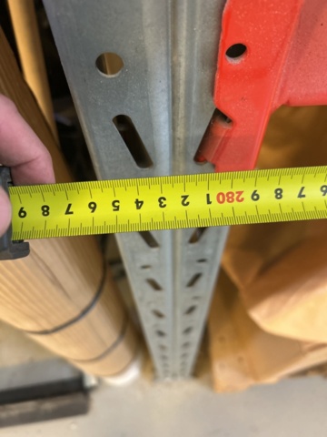 1454928-12 Pallet racking 4 sections