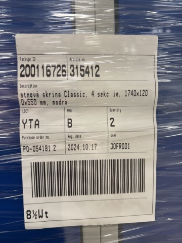 1478482-4 Wardrobe CLASSIC, 4 sections