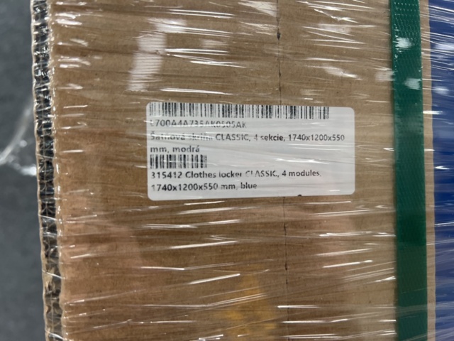 1478482-5 Wardrobe CLASSIC, 4 sections