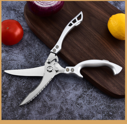 1480564-1 3 pcs Professional kitchen scissors for chicken and bones – 25 cm - Free shipping