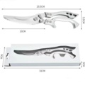 1480564-4 3 pcs Professional kitchen scissors for chicken and bones – 25 cm - Free shipping