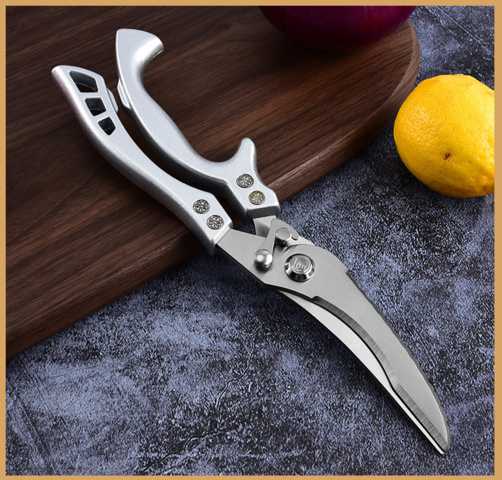 1480564-13 3 pcs Professional kitchen scissors for chicken and bones – 25 cm - Free shipping